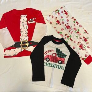 Toddler 3t Christmas Pajama and Shirt Set (2581)